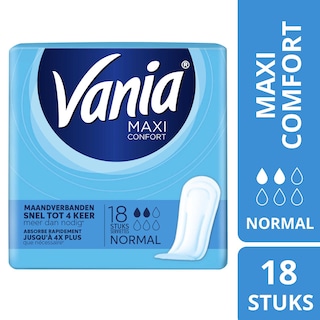 Vania | Serviettes hygiéniques|Maxi confort|Normal 