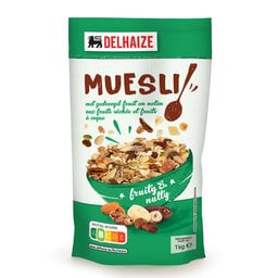 Delhaize | Muesli | Gedroogd fruit & noten 