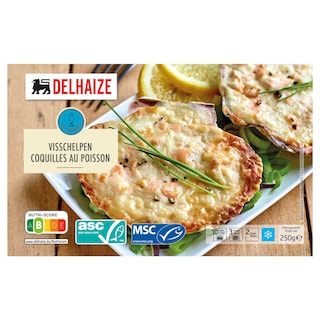 Delhaize | Coquilles au poisson 