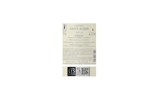 Fr Bordeaux Medoc | Château Saint Aubin 2014 