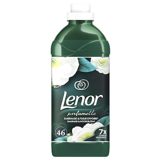 Lenor | Adoucissant | Super concentré | Emeraude & Fleur d'ivoire 