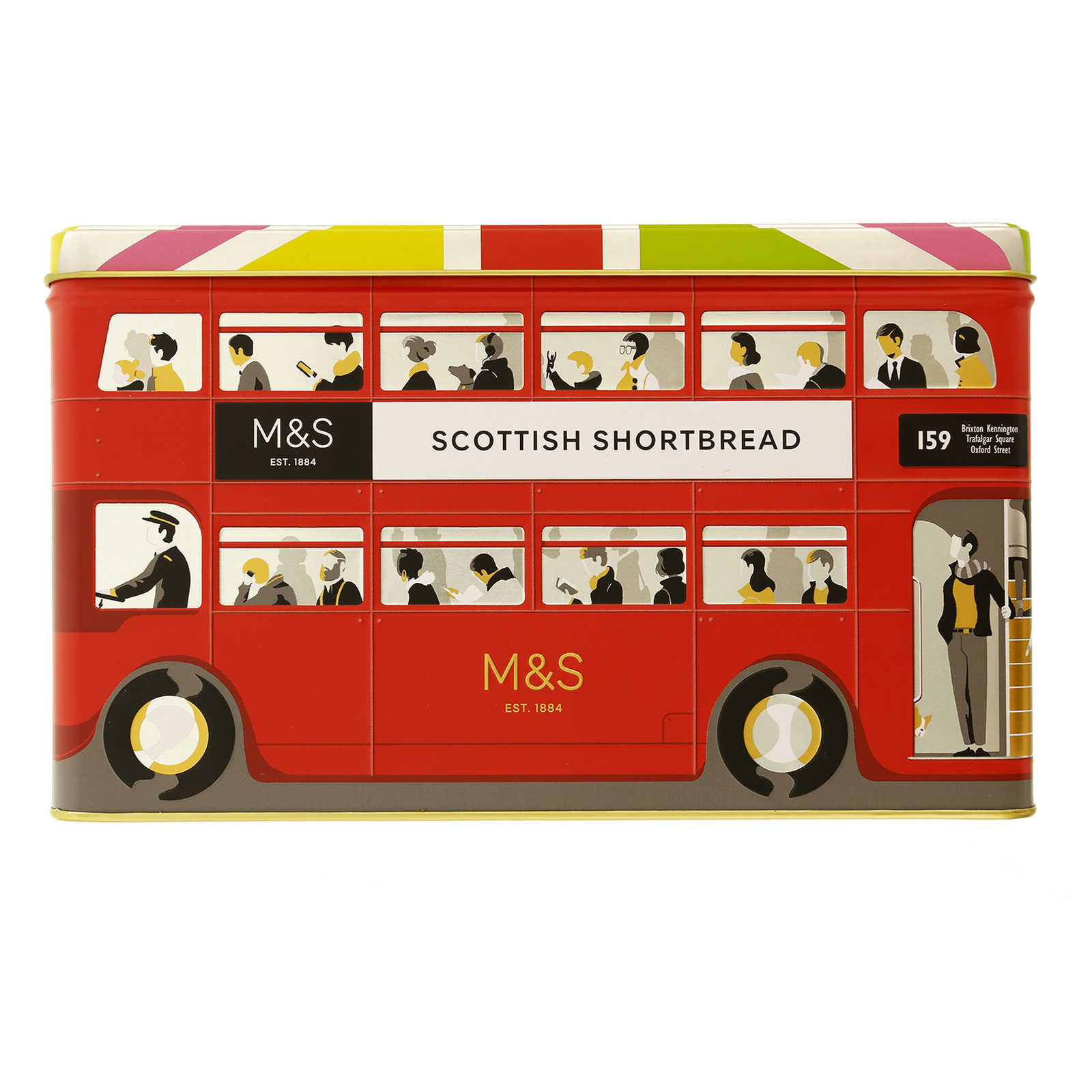Marks&Spencer Shortbread Bus 500 gr Delhaize