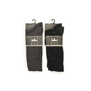 duParc | Herensokken | Grijs ajoure | 43/46 