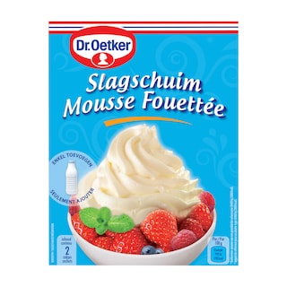 Dr. oetker | Klop-Klop | Mousse à fouetter | Préparation 