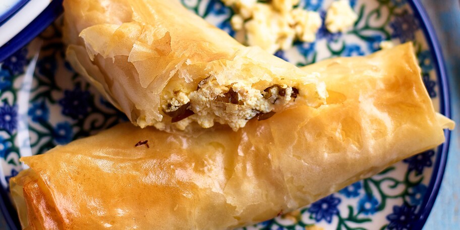 Cigares croustillants à la feta