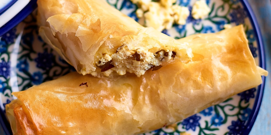 Cigares croustillants à la feta