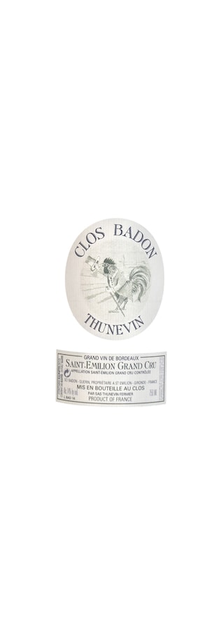 France - Frankrijk | Bordeaux - Saint Emilion | Thunevin Clos Badon Caisse Bois 2018 Rouge 75 cl