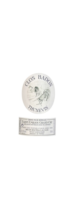 France - Frankrijk | Bordeaux - Saint Emilion | Thunevin Clos Badon Holze Kiste 2018 Rood 