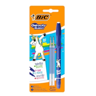 Bic | Illusion Decor 1+2 refill blue 