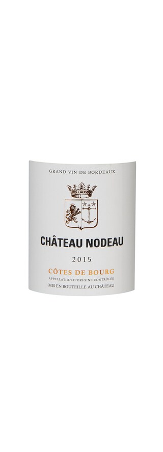 France - Frankrijk | Bordeaux - Côtes de Bourg | Château Nodeau 2015 Rouge 