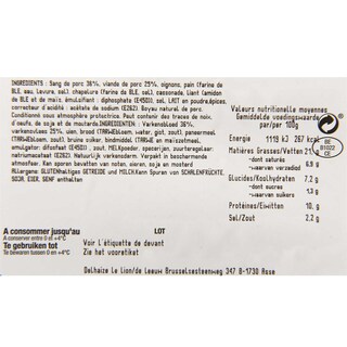 Delhaize | Pensen | Zwart | Varken 