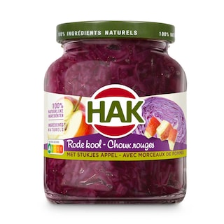 Hak | Rode kool | Appel 
