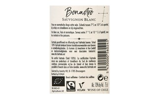 Chili | Central Valley | Bonastro Sauvignon | BIO | FAIRTRADE 