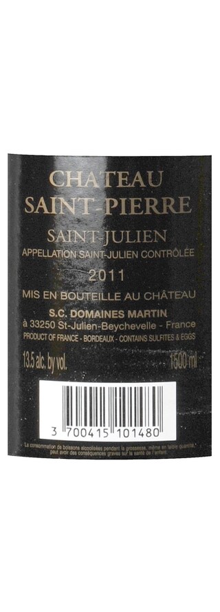 France - Frankrijk | Chateau Saint Pierre | 2011 | Rood 