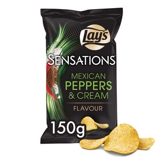 Lay's | Sensations | Chips | Mexican peppers&Cream 