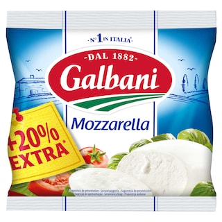 Galbani | Mozza | 125g+25g 