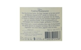 France - Frankrijk | Chinon Tradition Montpensier 14 Rouge 