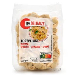 Delhaize | Tortelloni | Ricotte | Epinards 