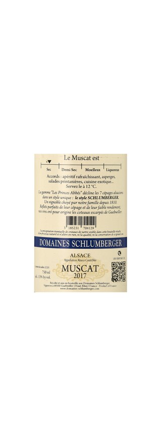 France - Frankrijk | Alsace - Muscat | Schlumberger Muscat 2017 