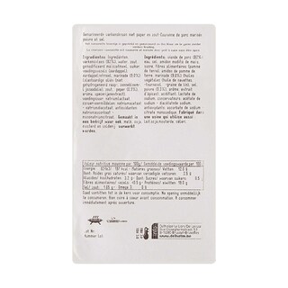 Delhaize | Porc | Savourette | Courone | Poivre 