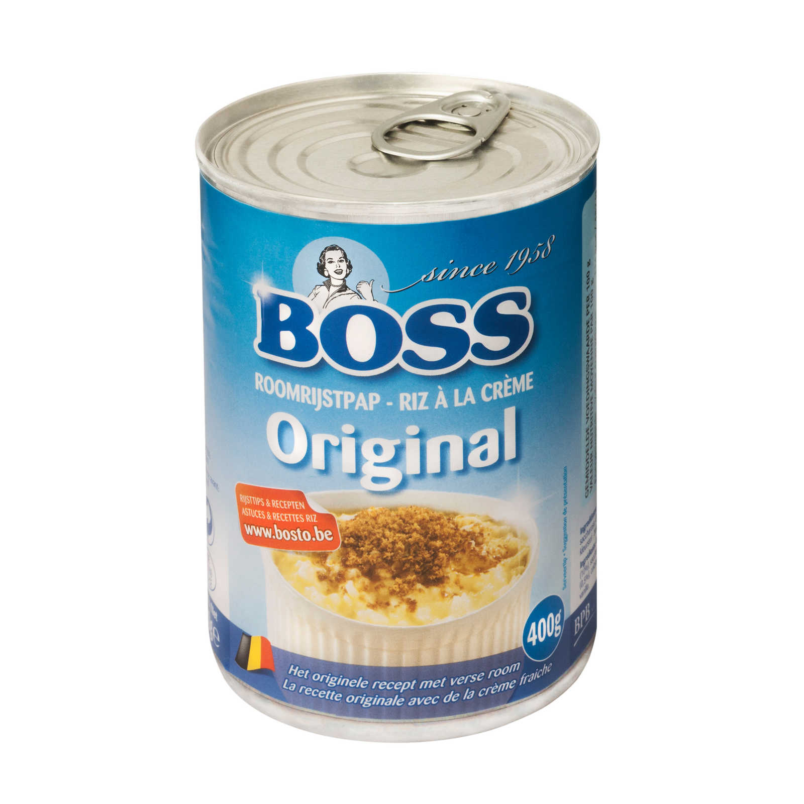 Boss | Riz au lait | Original | 400 gr | Delhaize