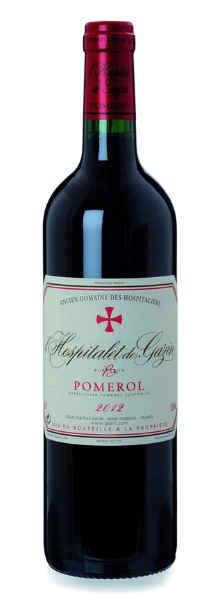 FR BORDEAUX POMEROL | L'HOSPITALET DE GAZIN 2012 