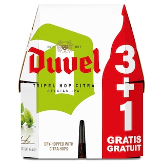 Duvel | Tripel Hop Citra | Bier | 9,5% alc | 3+1 