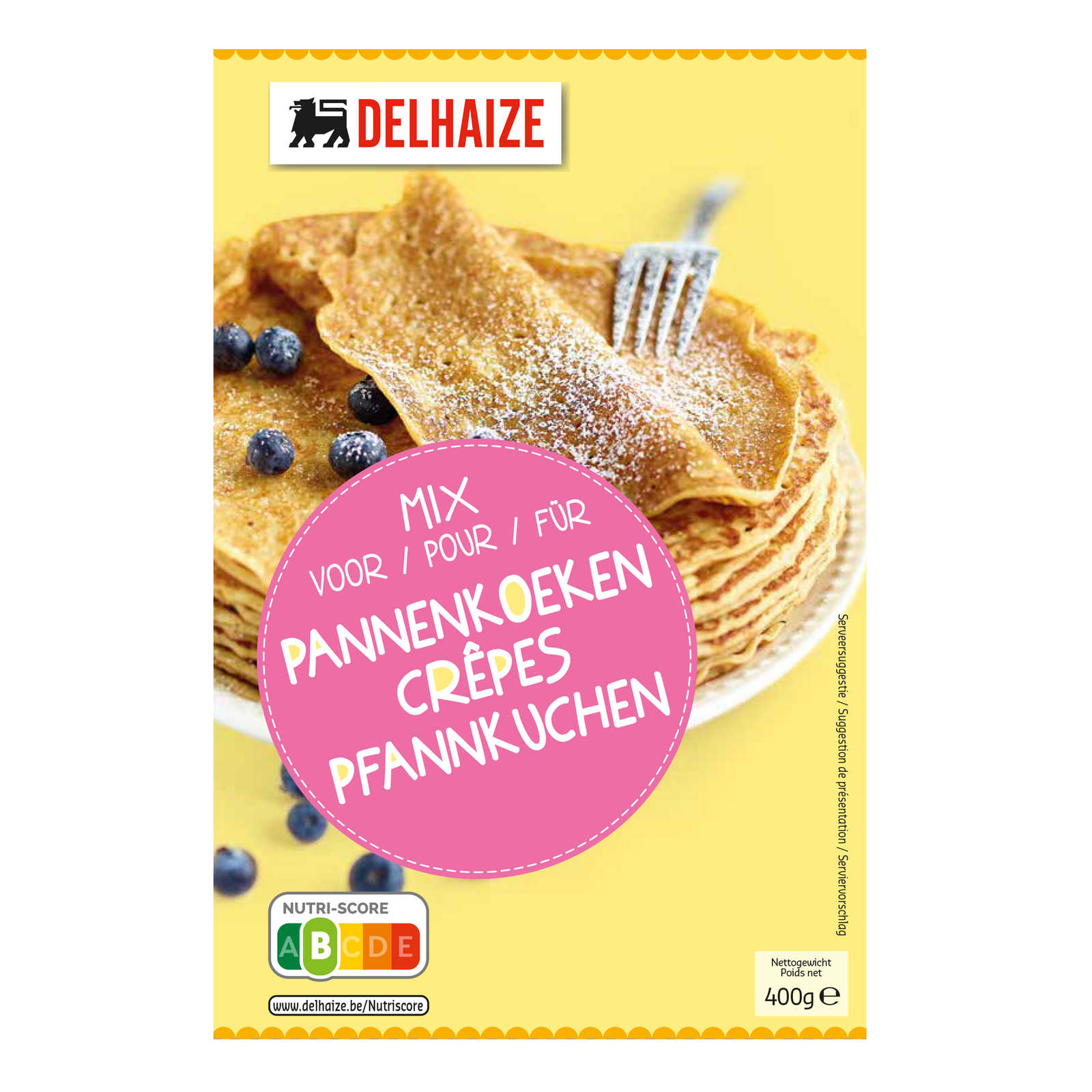 Delhaize Pannenkoeken Bereiding 400 gr Delhaize