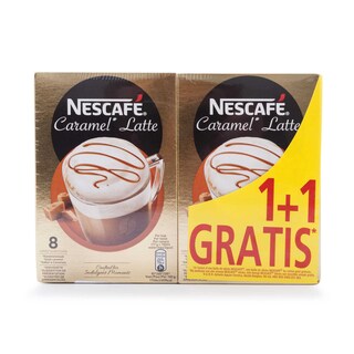 Nescafé | Café | Gold |Caramel Latte | Stick | 1+1 