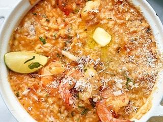 Risotto aux scampis