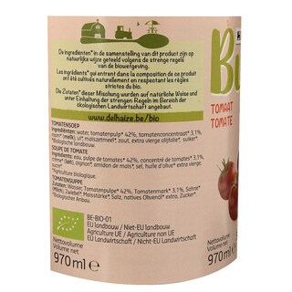 Delhaize | Bio | Soupe | Tomates | Bio 