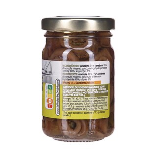 Delhaize | Ansjovis | Olijfolie 