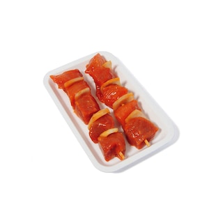 Delhaize | Gemarineerde varkensbrochette | Met uien 