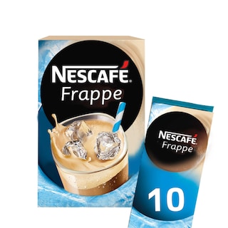 Nescafé | Koffie Frappé | Oploskoffie | 10 sticks 