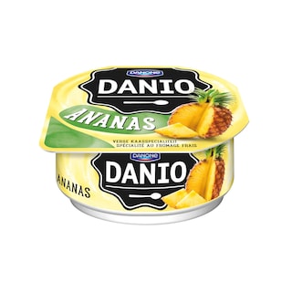 Danone | Danio | Spécialité au fromage frais | Ananas 2e1/2 P 