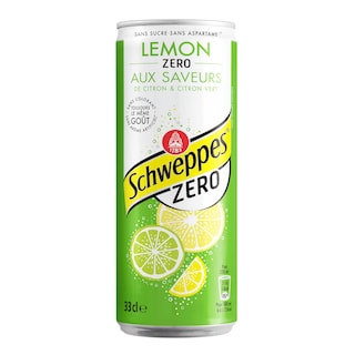 Schweppes | Lemon | Zero | Blik 