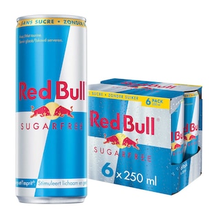 Red Bull | Energy Drink | Sugarfree | 6-Pack | 25 cl 