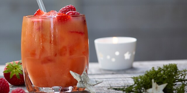 Strawberry Crush mocktail