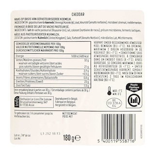 Delhaize | Cheddar | Fines tranches 