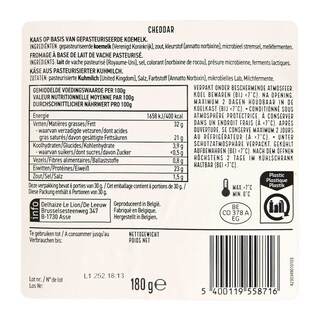 Delhaize | Cheddar | Fijne sneden 