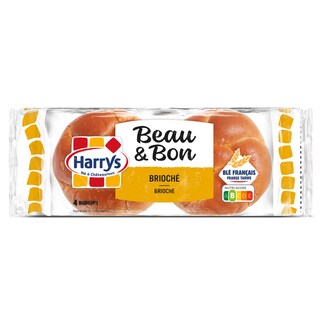 Harrys | Burger | Brioche | Natuur 4 x 75 gr