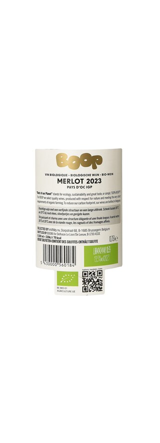 BOOP | Best Of Our Planet | Merlot | Bio 