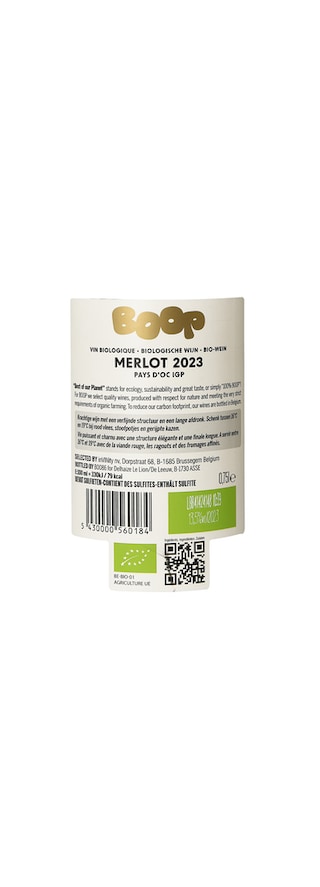 BOOP | Best Of Our Planet | Merlot | Bio 
