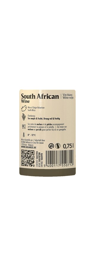 Delhaize | South African Wine | Chardonnay 