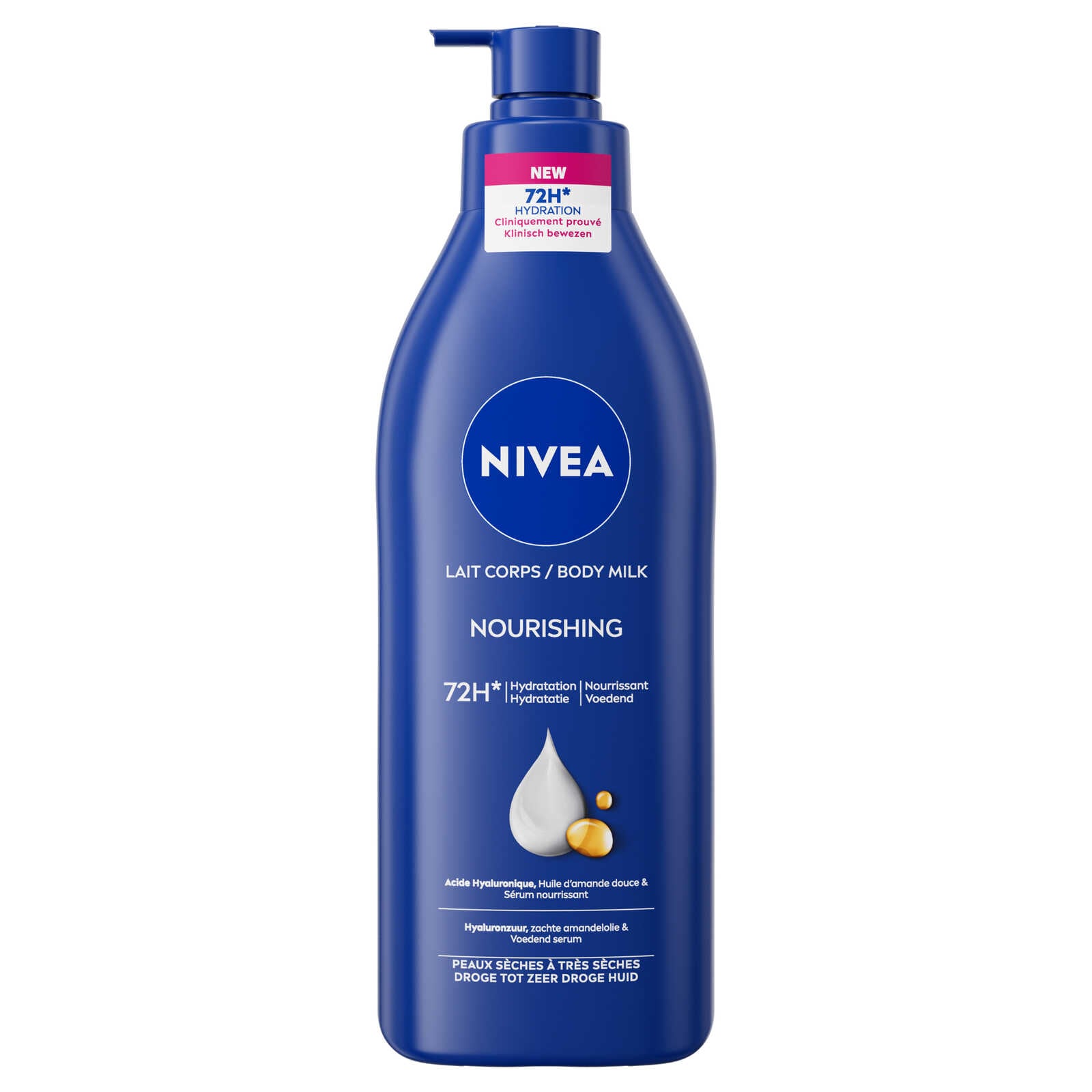 Nivea Body melk | Verzorgend | Pomp