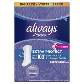 Always | Inlegkruisjes | Large | Freshness | Economy Pack 