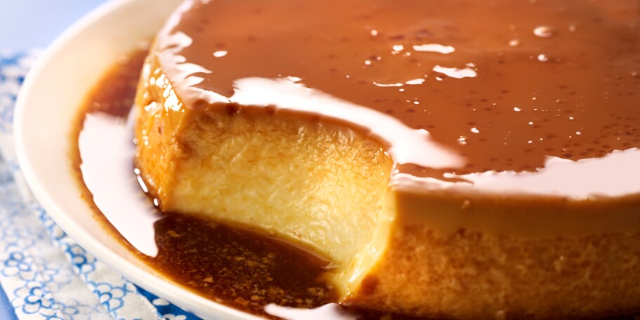 Flan au caramel