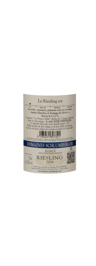France - Frankrijk | Alsace - Riesling | Riesling Les Princes Abbés 2016 Schlumberger 