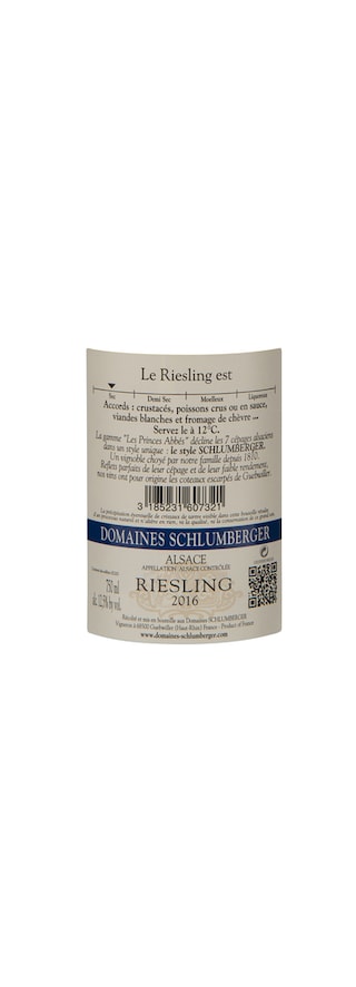 France - Frankrijk | Alsace - Riesling | Riesling Les Princes Abbés 2016 Schlumberger 