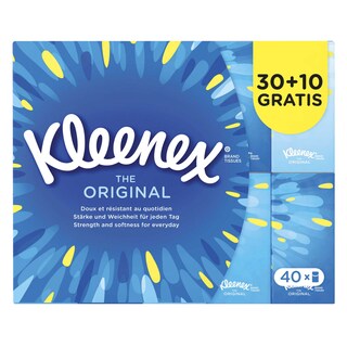 Kleenex | Mouchoirs | The Original | Hanks | Eco | 30+10gr 
